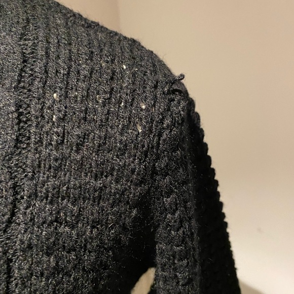 Holt Renfrew cutout sweater turtleneck worn once S - Picture 3 of 4